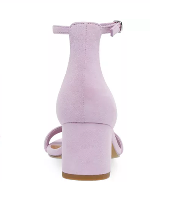 Purple on sale short heels