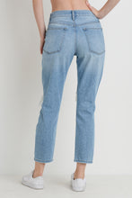 Load image into Gallery viewer, Extra Distressed Mom Jean