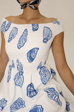 Load image into Gallery viewer, Off Shoulder Seashell Maxi Dress