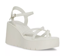 Load image into Gallery viewer, Strappy Criss Cross Wedge Sandal