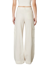 Load image into Gallery viewer, Mid Rise Wide Leg Cargo Trouser