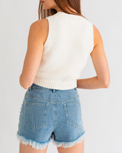 Load image into Gallery viewer, USA Stitched Knit Top