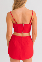 Load image into Gallery viewer, Asymmetrical Wrap Skort