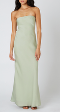 Load image into Gallery viewer, Strapless Bias Maxi Dress