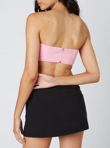 Bow Tube Crop Top