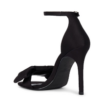 Load image into Gallery viewer, Square Toe Bow Stiletto Heel