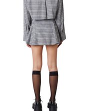 Load image into Gallery viewer, A line Plaid Mini Skort