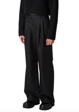 Load image into Gallery viewer, Mid Rise Wide Leg Trouser