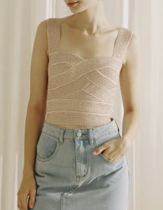 Sweetheart Neckline Fitted Bandage Top