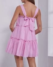 Load image into Gallery viewer, Square Neck Tiered Baby Doll Dress