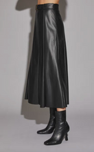 Load image into Gallery viewer, Belted Fare Cut Edge Skirt