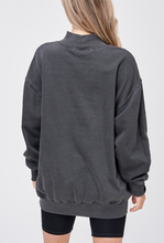 Load image into Gallery viewer, Mock Neck French Terry Sweatshirt