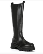 Load image into Gallery viewer, Knee High Stretch Chunky Platform Boot