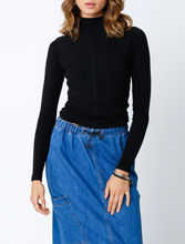 Load image into Gallery viewer, Long Sleeve Turtle Neck Top