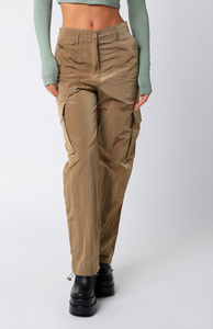 High Waisted Cargo Pants