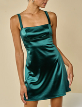 Load image into Gallery viewer, Sleeveless Satin Mini Dressi