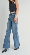 Load image into Gallery viewer, High Rise Palazzo Wide Leg Jeans