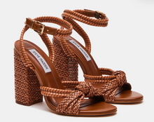 Load image into Gallery viewer, Braided Ankle Strap Block Heel