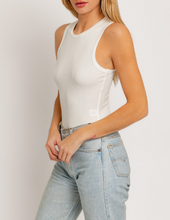 Load image into Gallery viewer, Sleeveless Round Neck Bodysuit