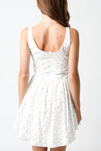 Load image into Gallery viewer, Sleeveless Empire Waist Underwire Mini Dress