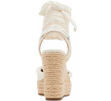 Load image into Gallery viewer, Round Toe Lace Up Espadrille