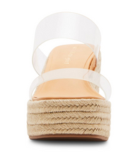 Load image into Gallery viewer, Slip On Lucite Espadrille