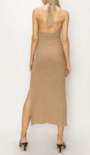 Load image into Gallery viewer, Halter Neck Midi Dress