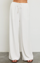 Load image into Gallery viewer, Drawstring Wide Leg Pant
