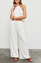 Load image into Gallery viewer, Drawstring Wide Leg Pant