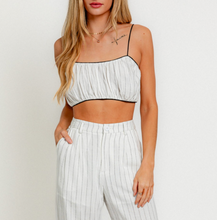 Load image into Gallery viewer, Striped Crop Top