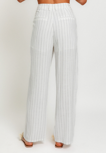 High Waisted Striped Pants