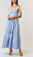 Load image into Gallery viewer, Shoulder Tie Maxi Dress