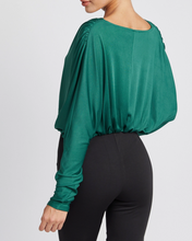 Load image into Gallery viewer, Dolman Twist Front Long Sleeve Top