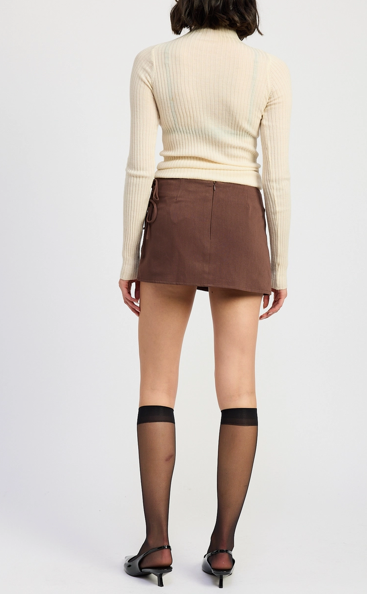 Mini Low Waisted Ribbon Tie Skirt – shop hey chick Mini Low Waisted Ribbon Tie Skirt – shop hey chick