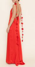 Load image into Gallery viewer, Sleeveless Flower Maxi Dress