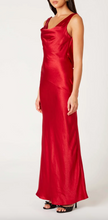 Load image into Gallery viewer, Cowl Neck Open Back Maxi Dress