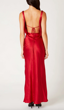 Load image into Gallery viewer, Cowl Neck Open Back Maxi Dress