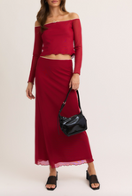 Load image into Gallery viewer, Mesh Maxi Skirt