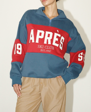 Load image into Gallery viewer, Après Vintage Quarter Zip Sweatshirt