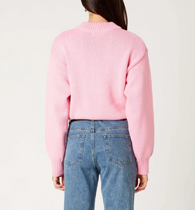 Crewneck Oversized Knit Sweater