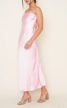 Load image into Gallery viewer, Strapless Bias Slip Maxi Dress