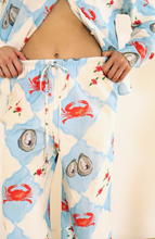 Load image into Gallery viewer, High Waisted Crab Drawstring Pants