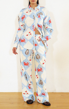 Load image into Gallery viewer, High Waisted Crab Drawstring Pants