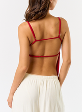 Load image into Gallery viewer, Open Back Square Neck Top