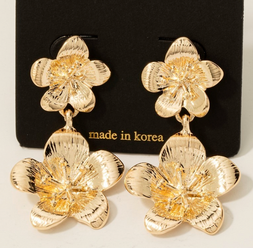 Flower Dangle Earrings