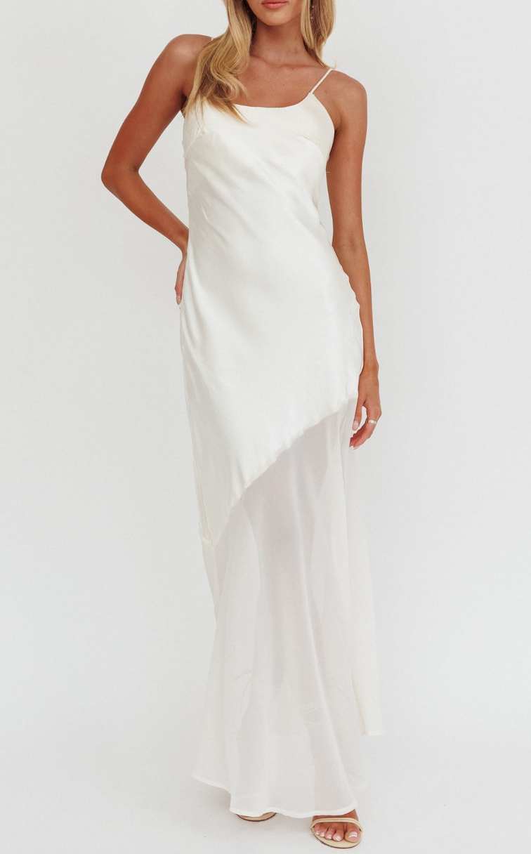 Scoop Neck Maxi Dress