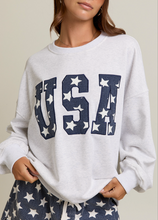 Load image into Gallery viewer, Stars USA Crewneck Sweatshirt