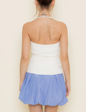 Load image into Gallery viewer, Halter Single Side Gathered Top