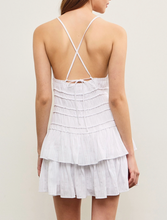 Load image into Gallery viewer, V Neck Gathered Waist Tiered Dress