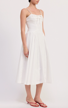 Load image into Gallery viewer, Corset Bustier Midi A Line Dress